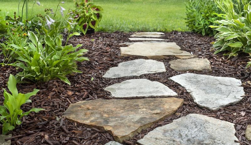 Stone walkway